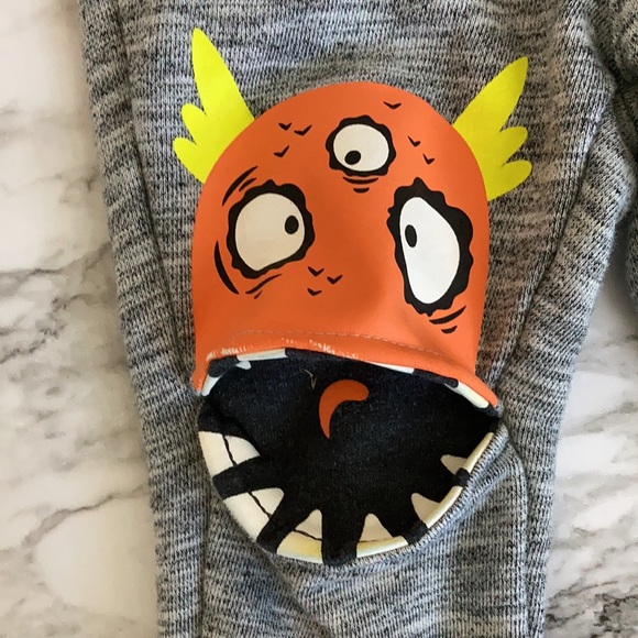 Cat & Jack monster sweatpants - Picture 2 of 4